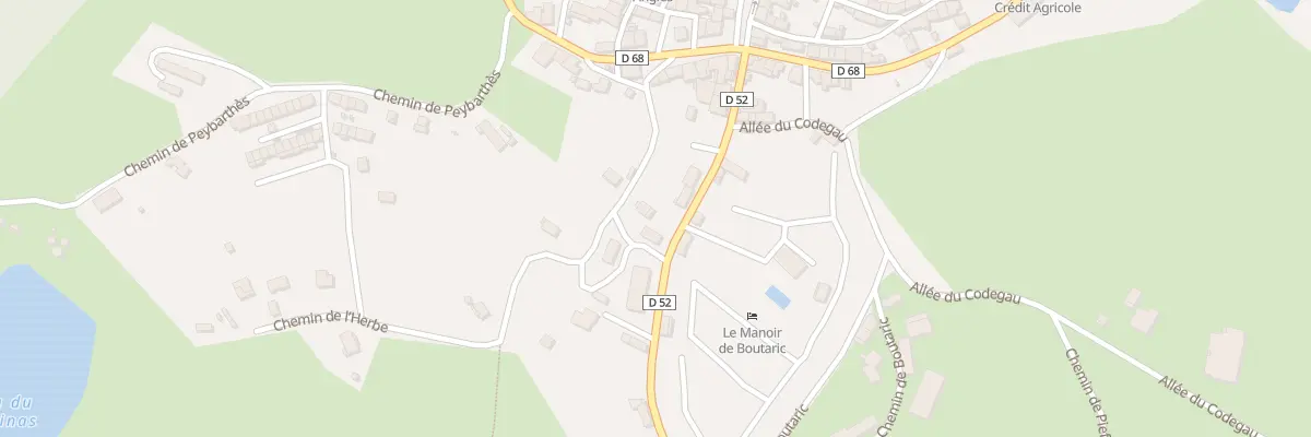 Plan du 150 Rte de Lacabarede à Anglès
