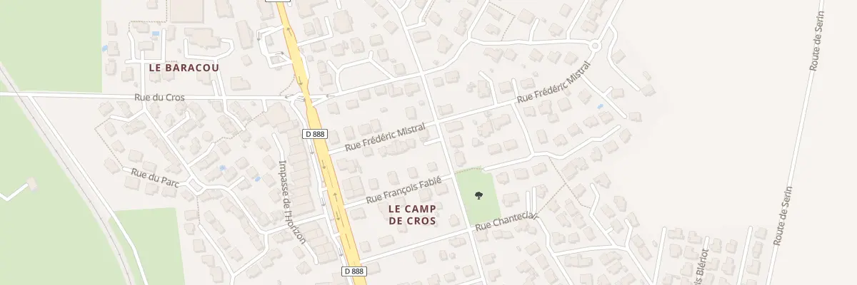 Plan du 19 Rue Henri Fabre à Luc-la-Primaube