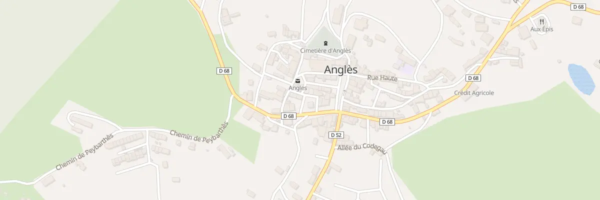 Plan du 6137 Rte de Castres à Anglès