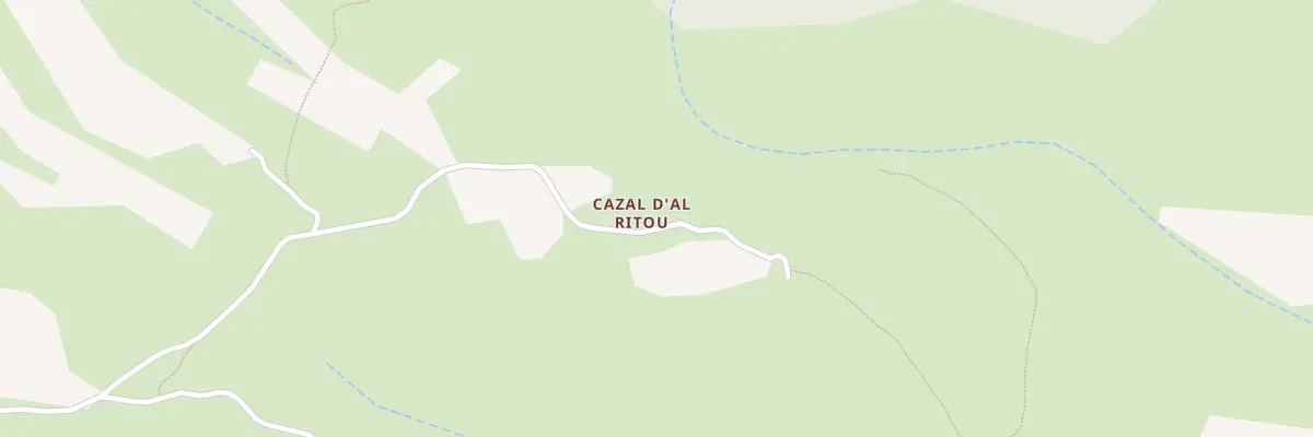Plan du 33 Cazal d’Al Ritou à Caunettes-en-Val