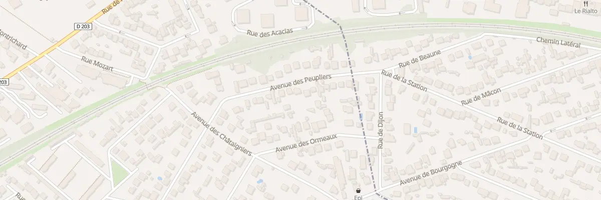 Plan du 22 Av des Peupliers à Villiers-sur-Marne