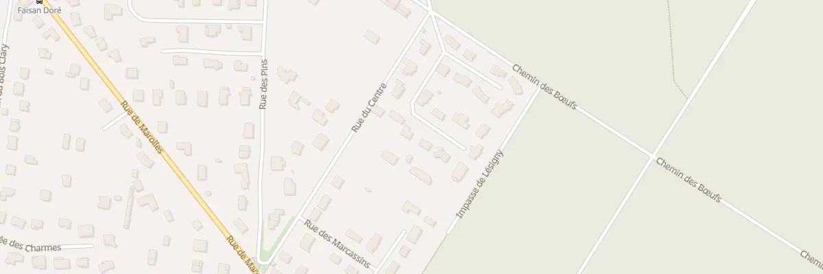 Plan du 12 All des Hauts Bois de Sucy à Sucy-en-Brie