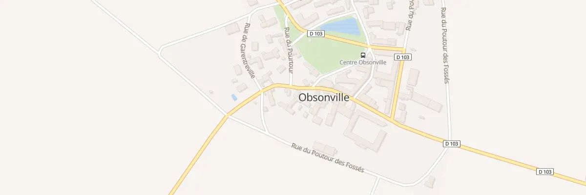 Plan du 3 Rue du Pourtour à Obsonville