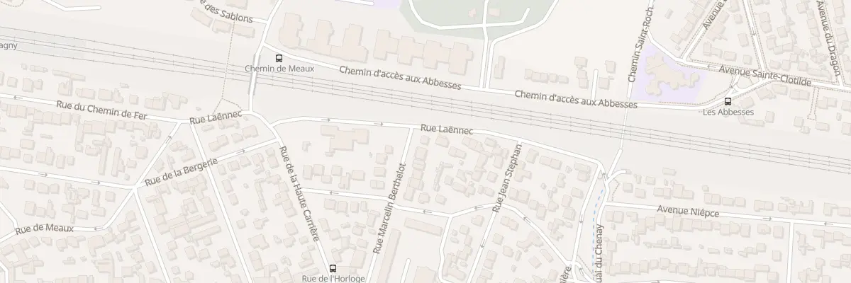 Plan du 12 Rue Marcelin Berthelot à Gagny