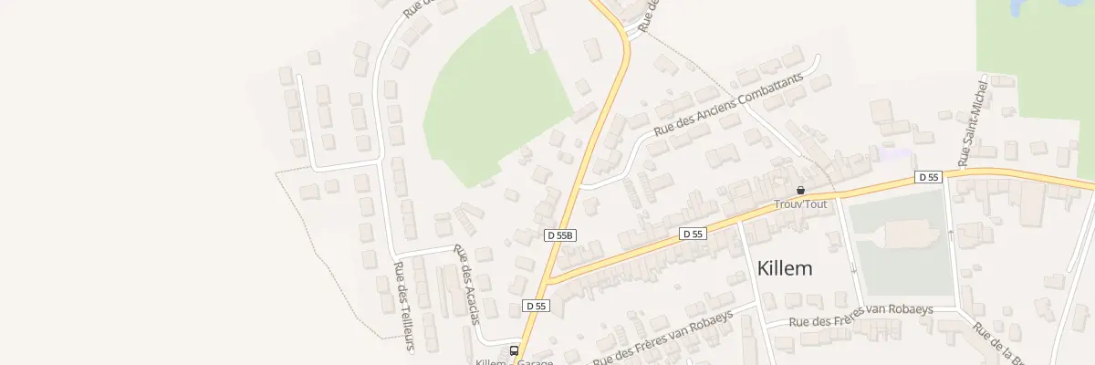 Plan du 22 Rte de St Omer à Killem