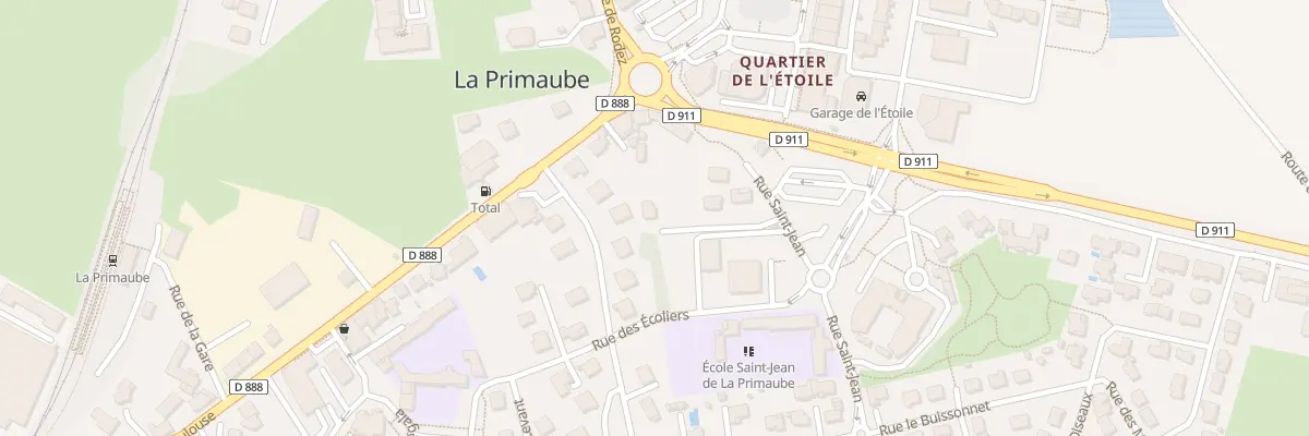 Plan du 2T Rue Saint-jean à Luc-la-Primaube
