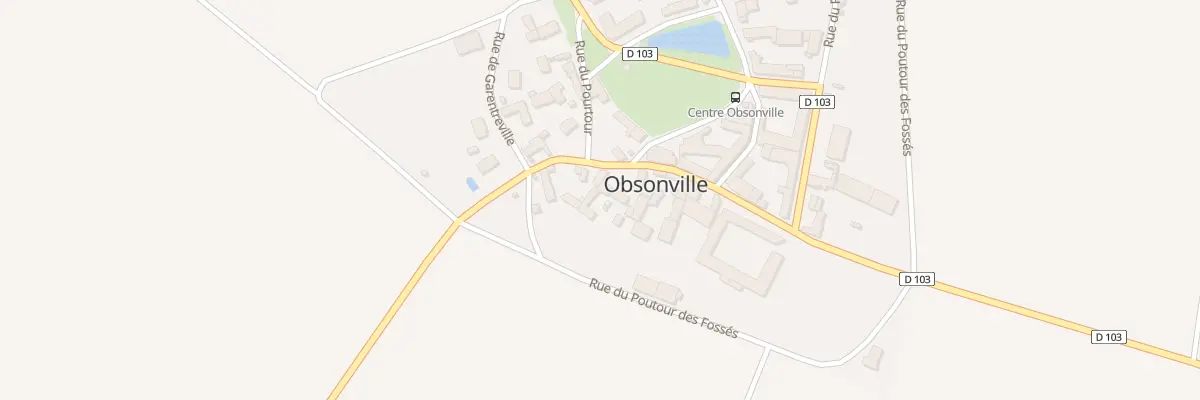 Plan du 5 Rue du Pourtour à Obsonville