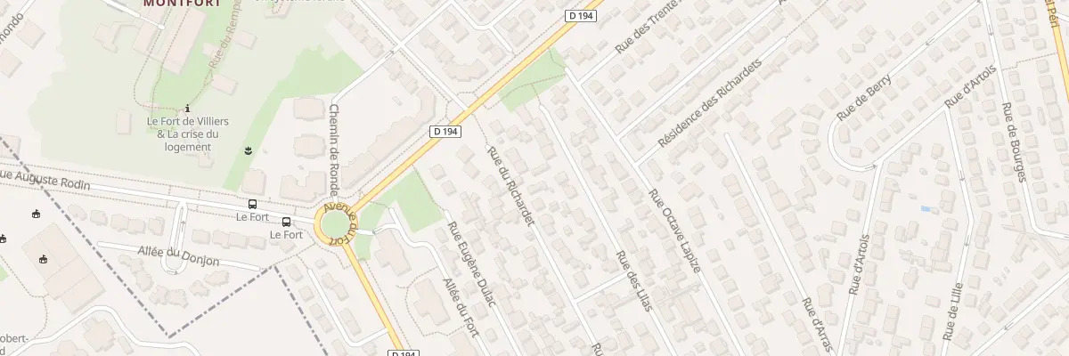 Plan du 34 Rue du Richardet à Noisy-le-Grand