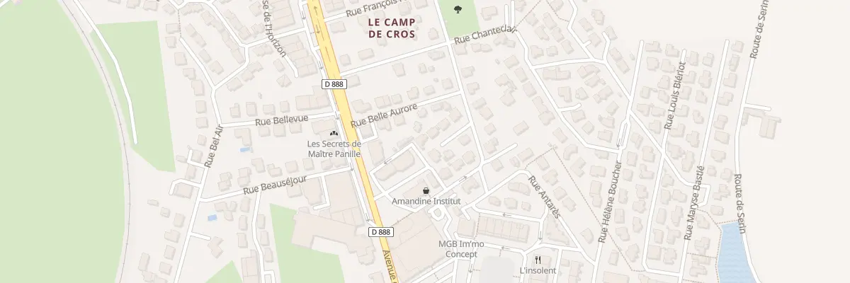 Plan du 7 Rue Henri Fabre à Luc-la-Primaube