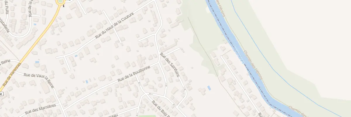 Plan du 22 Rue des Sainfoins à Combs-la-Ville