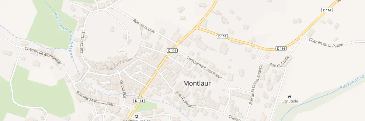 Plan du 159F Le Village Montlaur à Val-de-Dagne