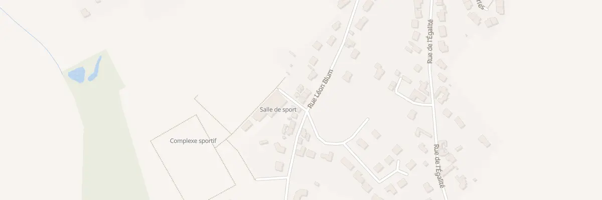 Plan du 436 Rue Leon Blum à Labeuvrière