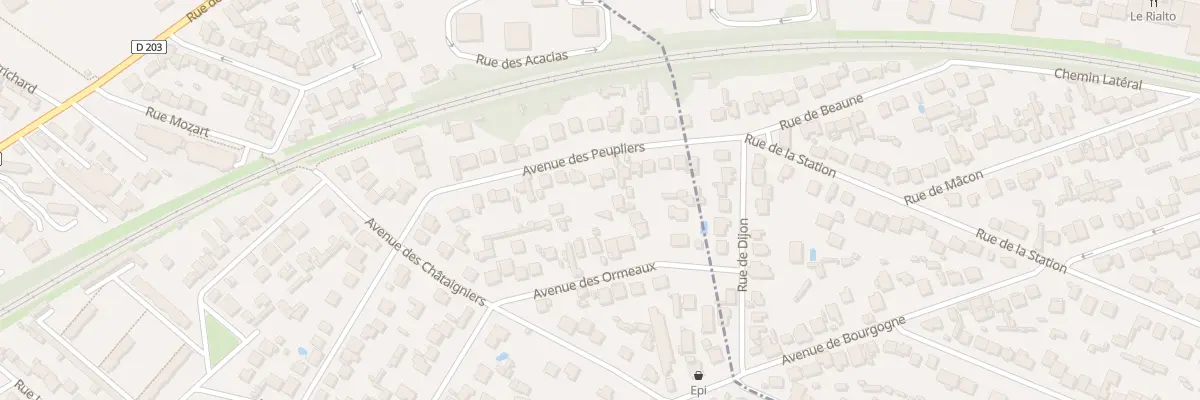 Plan du 24 Av des Peupliers à Villiers-sur-Marne