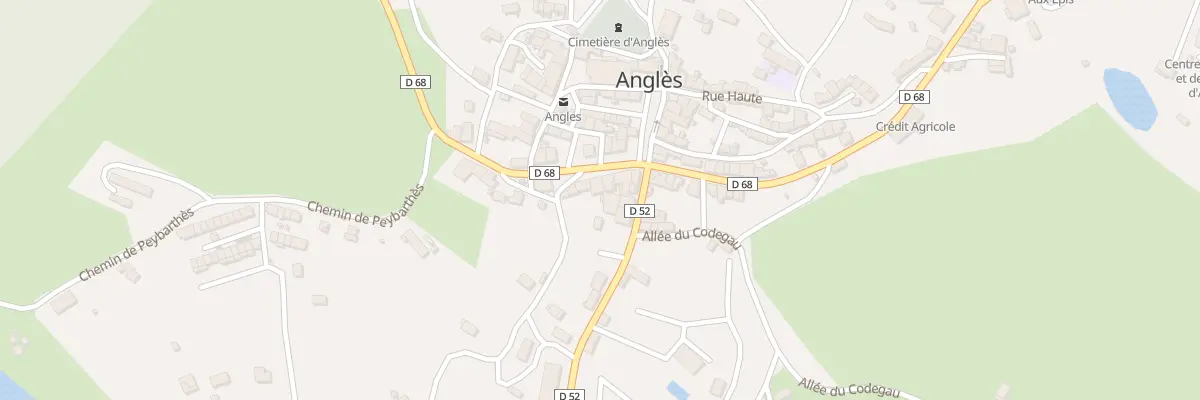 Plan du 47 Rte de Castres à Anglès