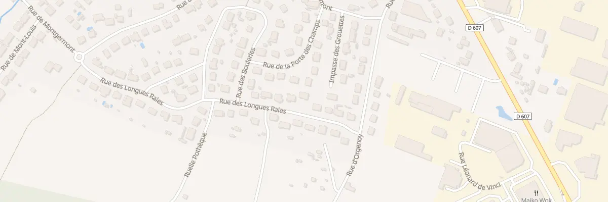 Plan du 28 Rue des Longues Raies à Pringy
