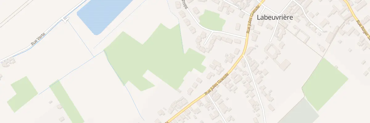 Plan du 374 Rue Jules Guesde à Labeuvrière