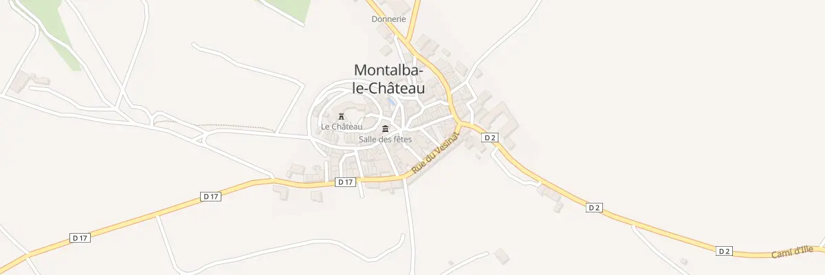 Plan du 103 Le Village à Montalba-le-Château