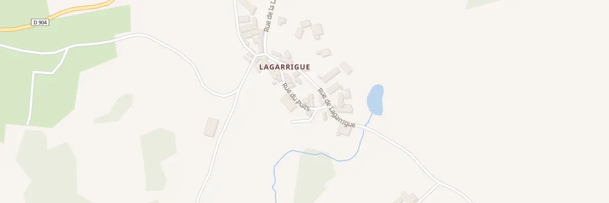 Plan du 2 Rue du Puits à Campuac