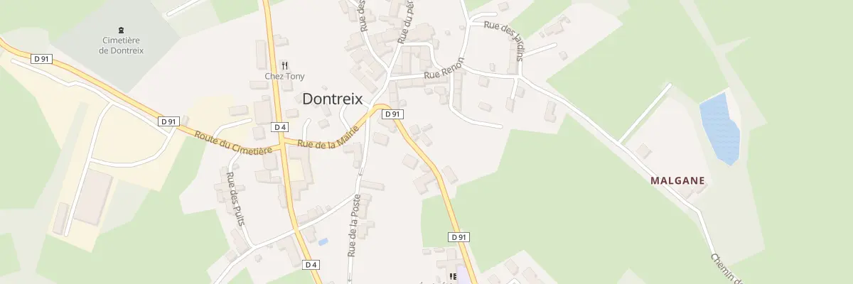 Plan du 7 Rte de Charensat à Dontreix