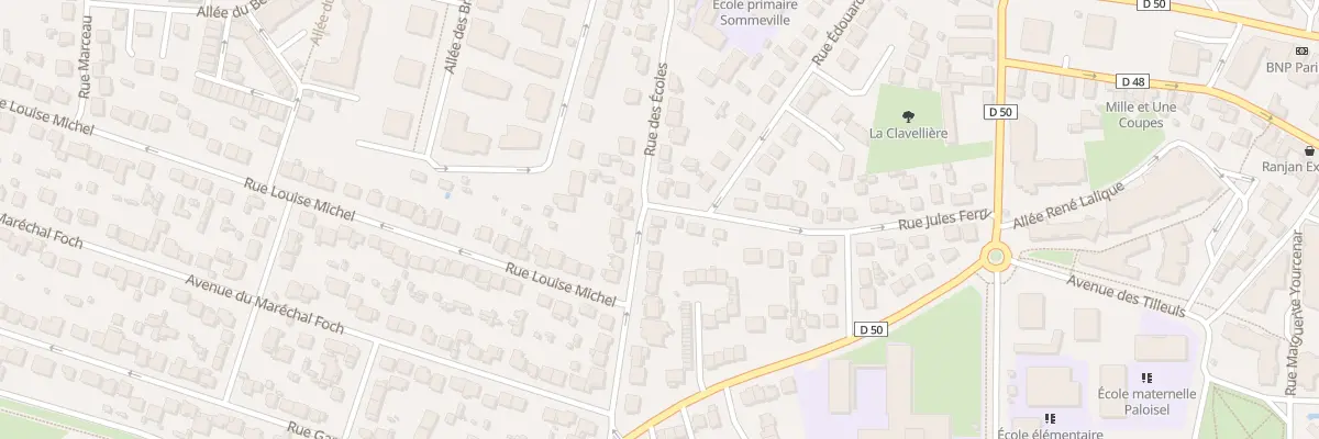 Plan du 35 Rue des Ecoles à Combs-la-Ville