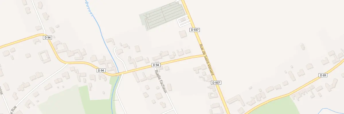 Plan du 76 Rue de la Brasserie à Robecq