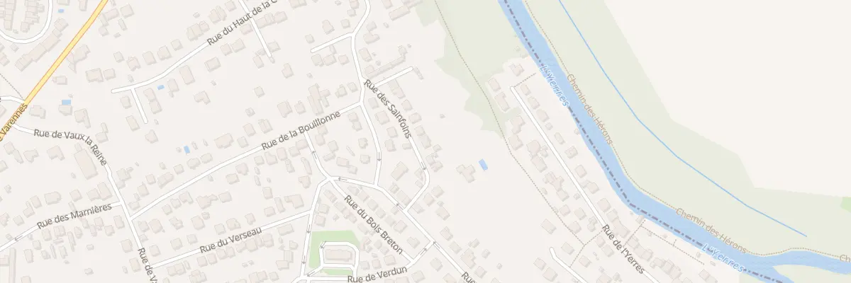 Plan du 14 Rue des Sainfoins à Combs-la-Ville
