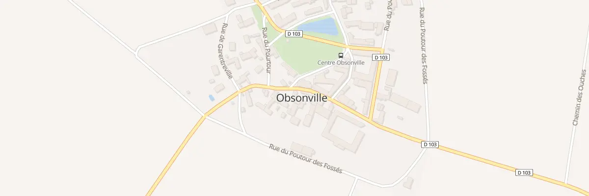 Plan du 9 Rue du Pourtour à Obsonville