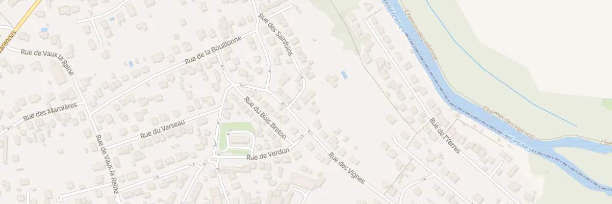 Plan du 2B Rue des Sainfoins à Combs-la-Ville