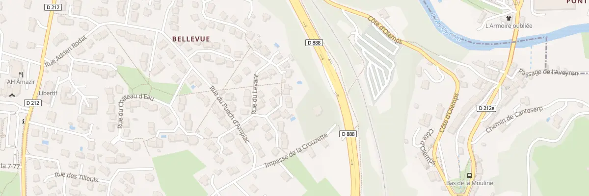 Plan du 7 Pas du Levant à Olemps