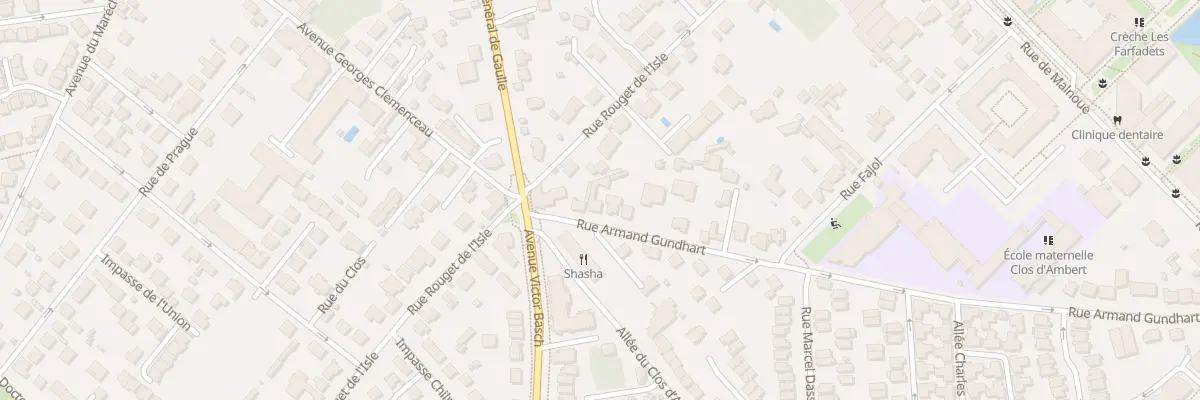 Plan du 7 Rue Armand Gundhardt à Noisy-le-Grand