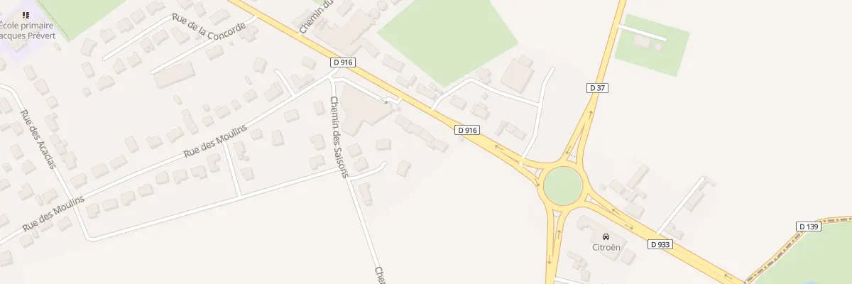 Plan du 68 Rte Nationale à Saint-Sylvestre-Cappel