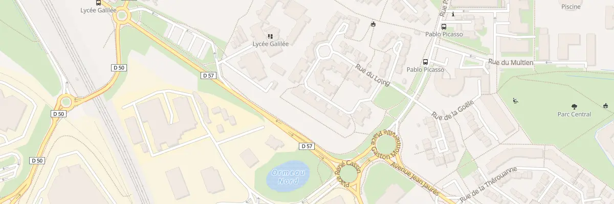 Plan du 54 Rue du Loing à Combs-la-Ville