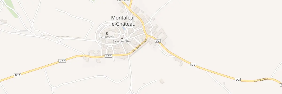 Plan du 30A Le Village à Montalba-le-Château