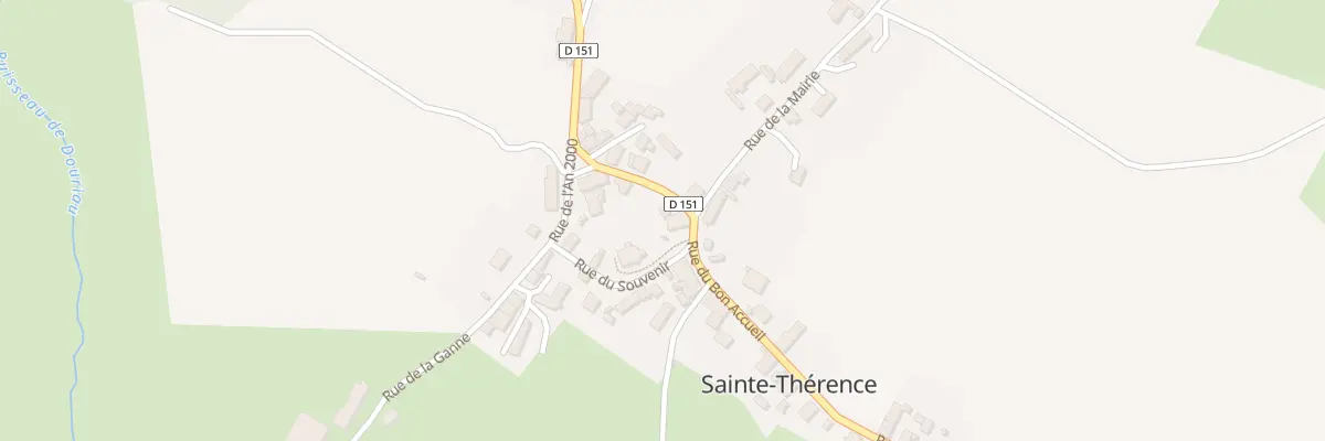 Plan du 2 Pl Saint Julien à Sainte-Thérence
