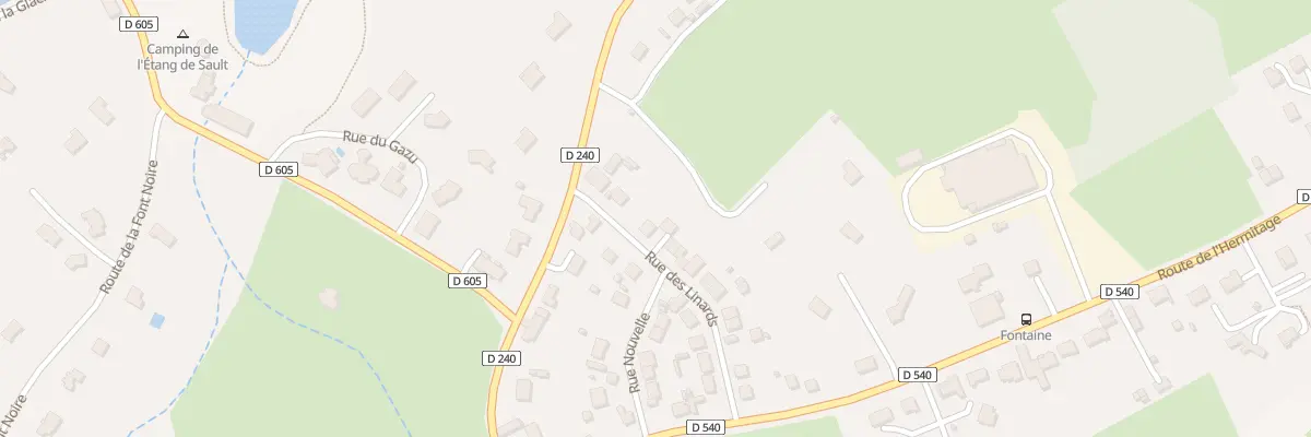 Plan du 5 Rue des Linards à Prémilhat