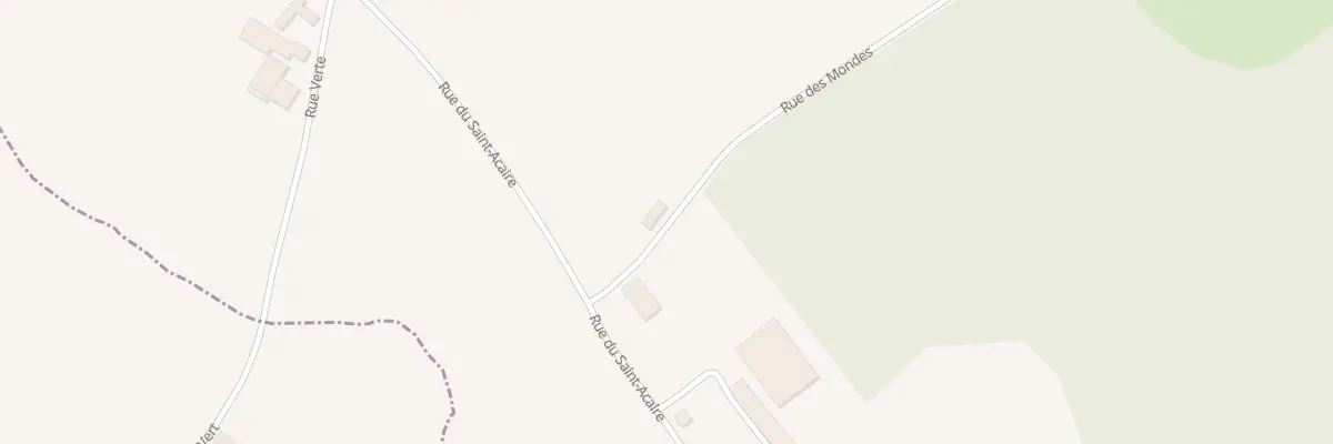 Plan du 8 Rue des Mondes à Houtkerque