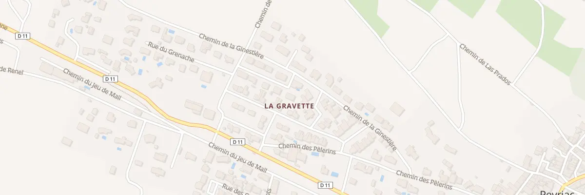 Plan du 6 La Ginestiere à Peyriac-Minervois