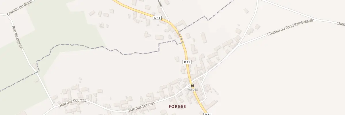 Plan du 19 Rue de la Vallée à Saint-Martin-en-Bière