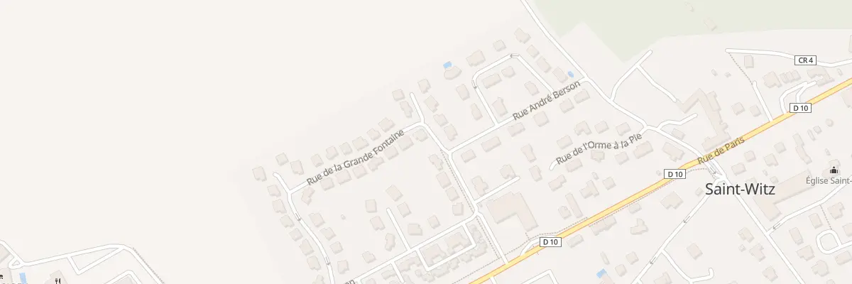 Plan du 24 Rue de la Grande Fontaine à Saint-Witz