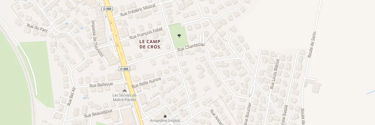 Plan du 12 Rue Henri Fabre à Luc-la-Primaube