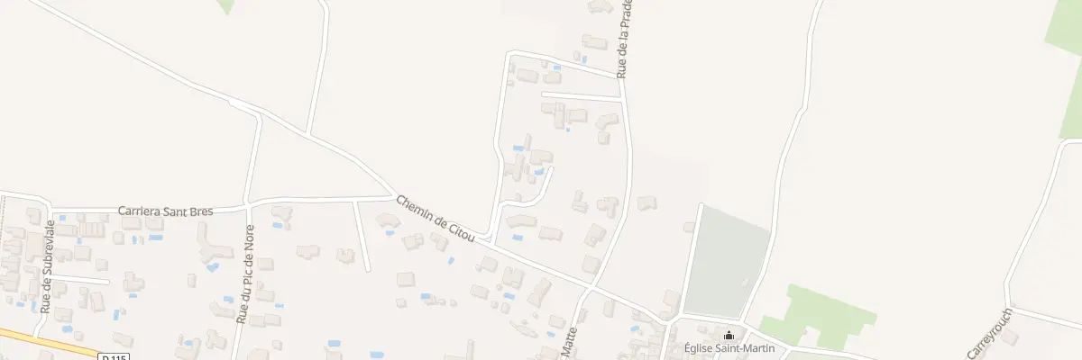Plan du 5309 Saint Roch à Trausse