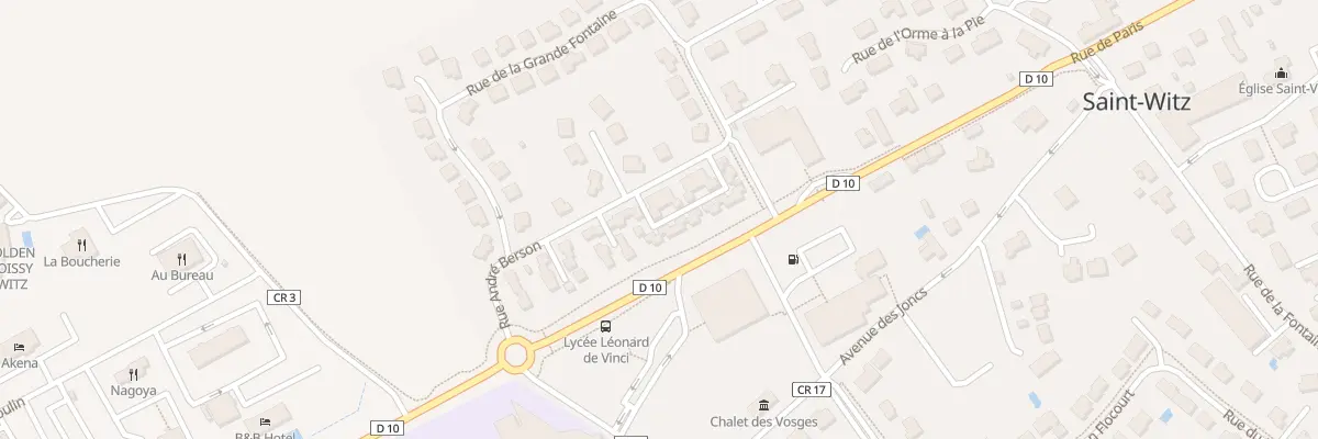 Plan du 6B Rue André Berson à Saint-Witz