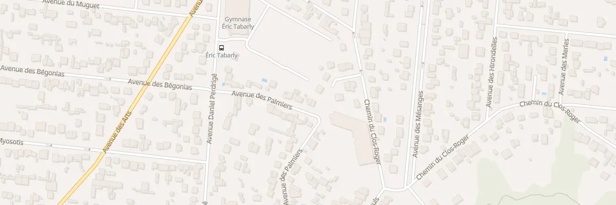 Plan du 25 Av des Palmiers à Montfermeil