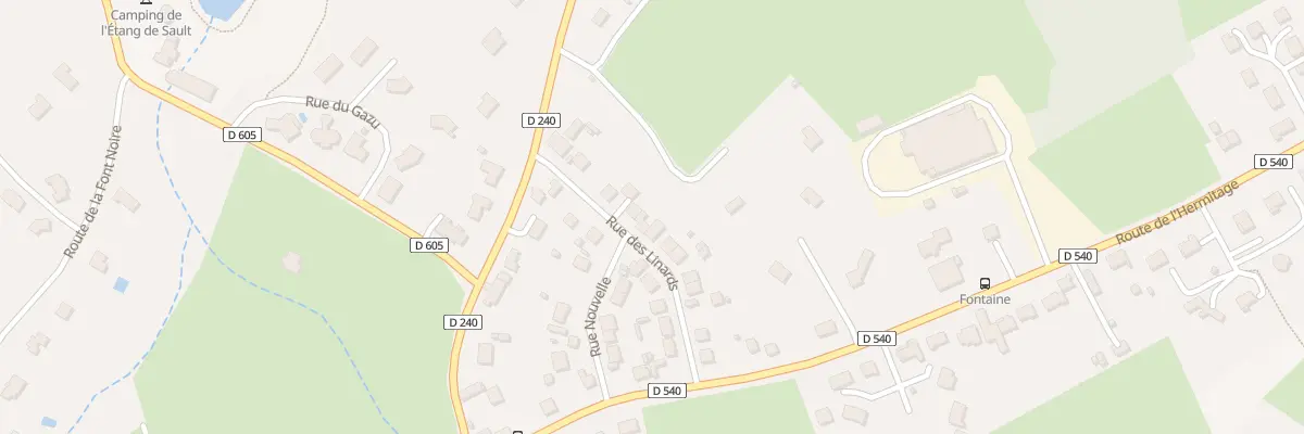 Plan du 11 Rue des Linards à Prémilhat