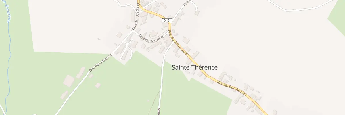 Plan du 4 Rue du Bon Accueil à Sainte-Thérence