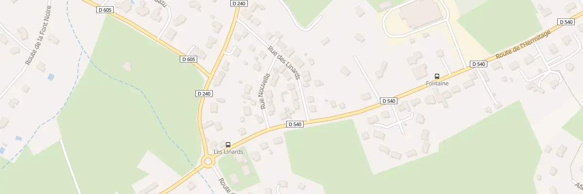 Plan du 14 Rue des Linards à Prémilhat