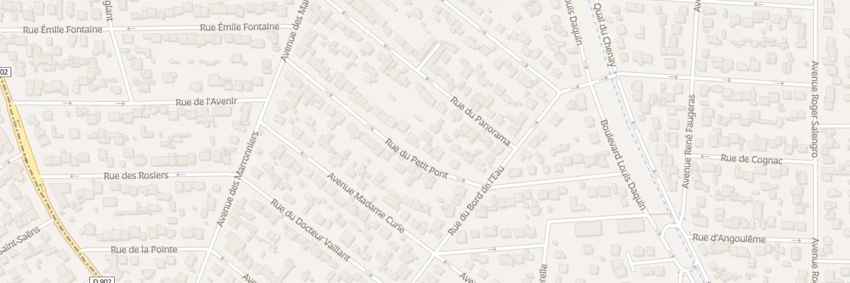 Plan du 28 Rue du Petit Pont à Gagny