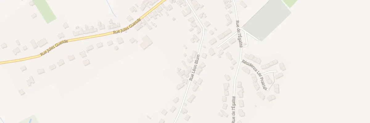 Plan du 216 Rue Leon Blum à Labeuvrière