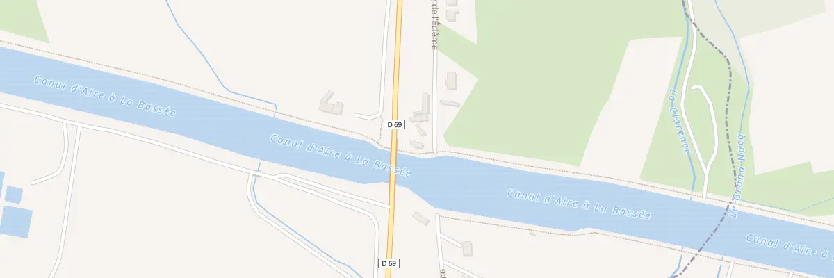 Plan du 252 Rue de l’Eclème à Robecq