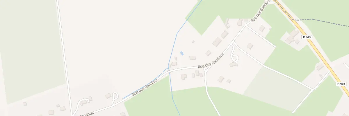 Plan du 135 Rue des Gandoux à Domérat